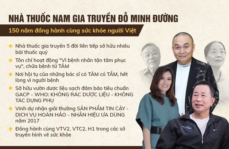 Đỗ Minh Đường - Đơn vị khám chữa bệnh bằng y học cổ truyền uy tín