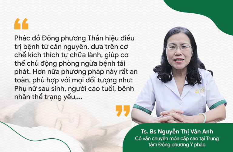 Bác sĩ Vân Anh nhận xét về liệu trình điều trị bệnh thần kinh