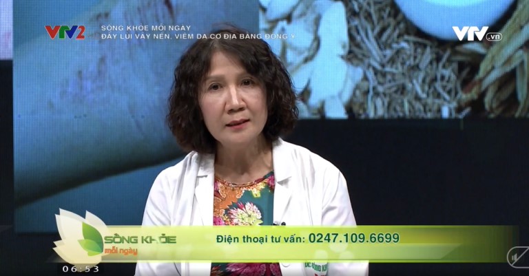 Bác sĩ Tuyết Lan tư vấn điều trị viêm da cơ địa trên VTV2