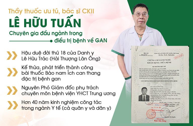 Thầy thuốc ưu tú Lê Hữu Tuấn