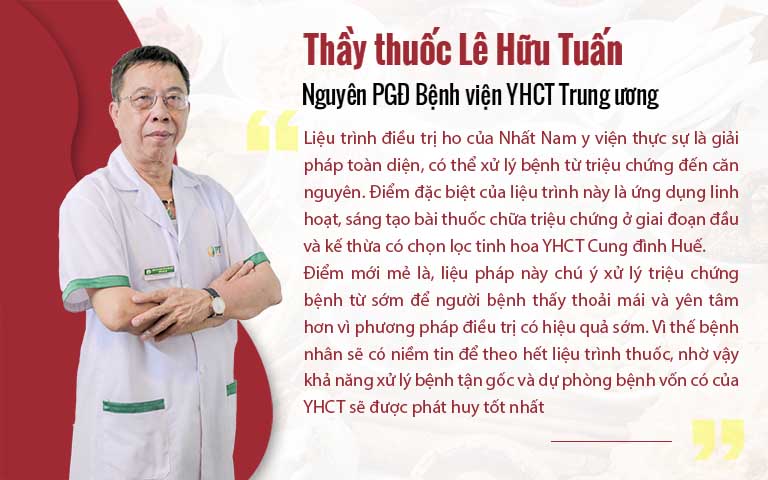Bác sĩ Tuấn nhận xét bài thuốc Thanh Hầu bổ phế thang
