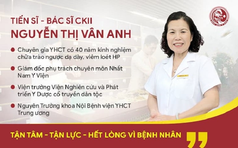 Thông tin về Tiến sĩ, Bác sĩ Vân Anh