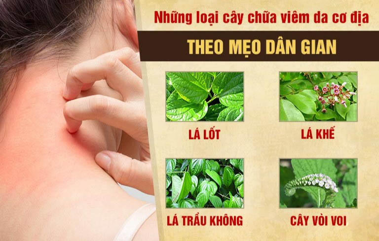 Chữa viêm da cơ địa bằng mẹo dân gian