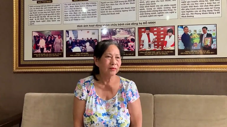 Bệnh nhân xương khớp tại Đỗ Minh Đường
