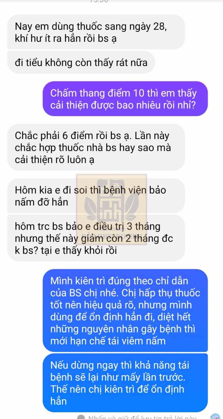 Phản hồi của người dùng về Phụ Khang Đỗ Minh