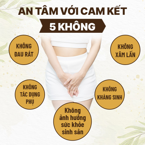 Cam kết 5 không điều trị phụ khoa với bài thuốc Phụ Khang Đỗ Minh