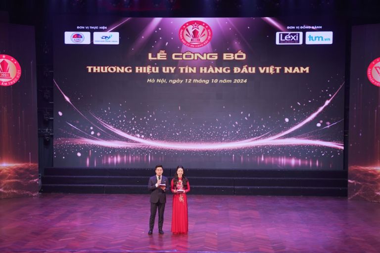 Lê công bố Thương Hiệu uy Tín Hàng đầu Việt Nam 2024