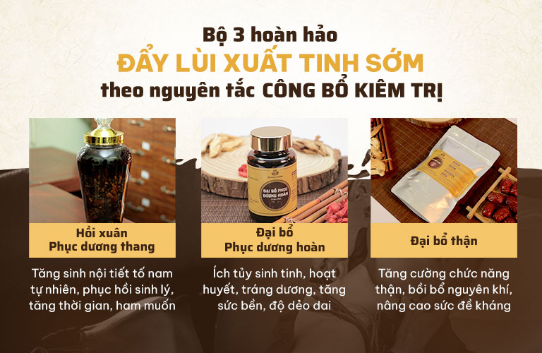 Bài thuốc Sinh lý nam Đỗ Minh