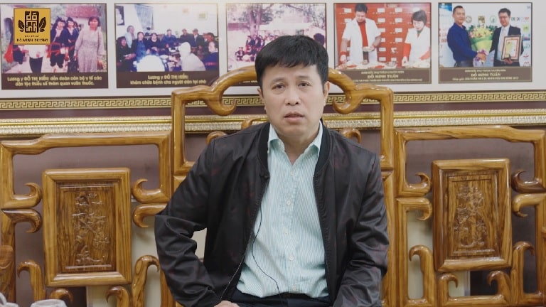 Bệnh nhân Trung chữa mỡ máu tại Đỗ Minh Đường